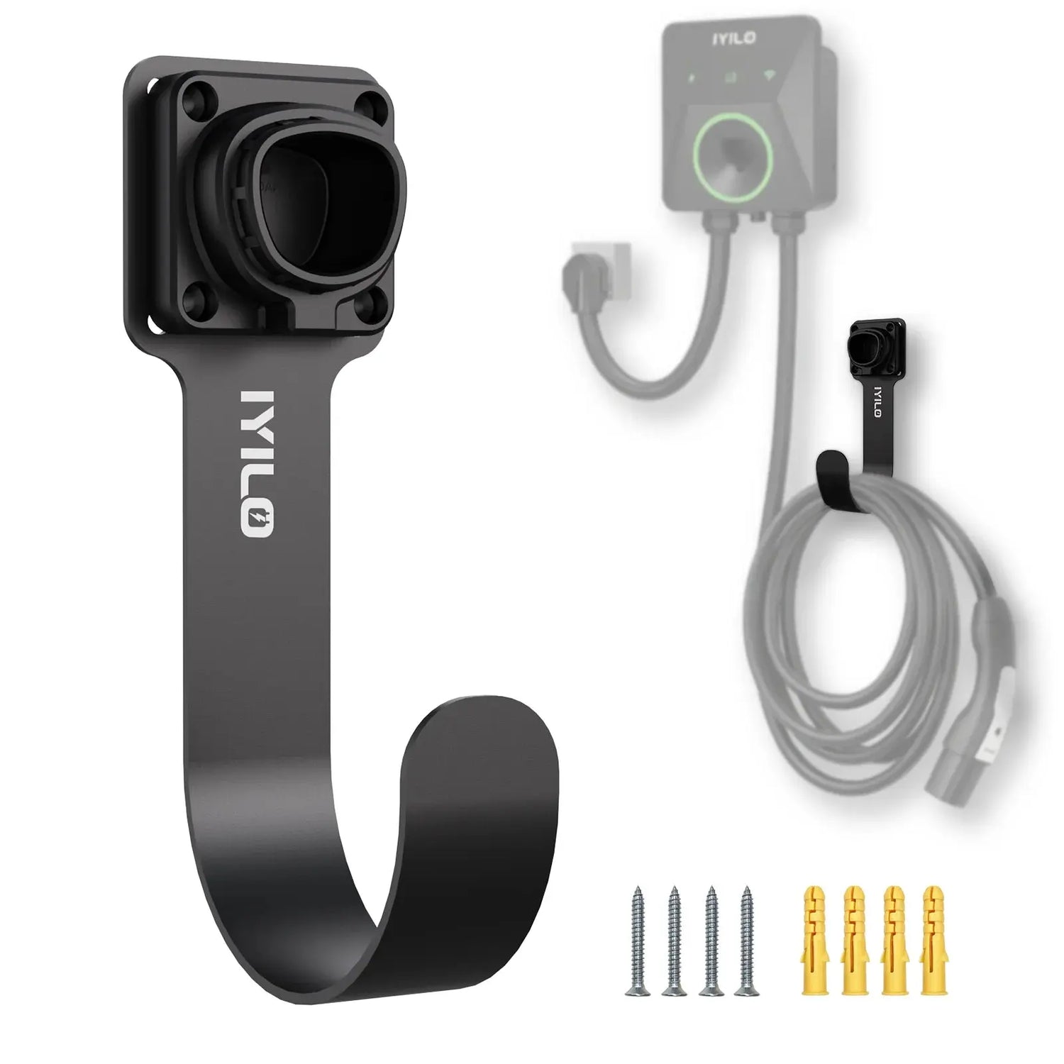 IYILO J3400 EV Charger Cable Holder & Connector Holster IYILO