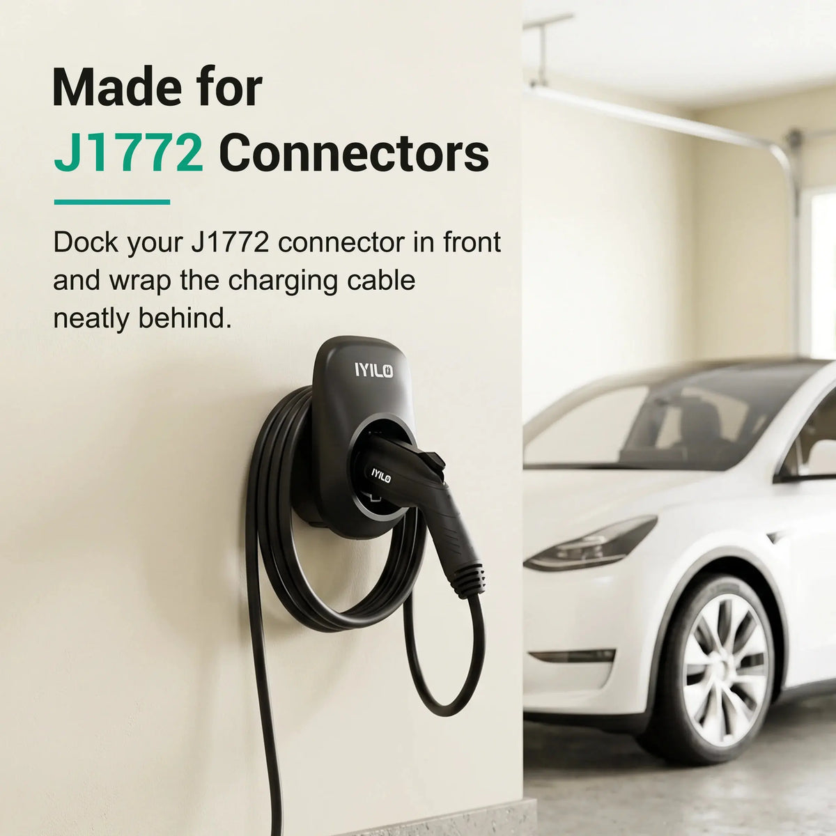 IYILO J1772 EV Charger Connector Holster IYILO