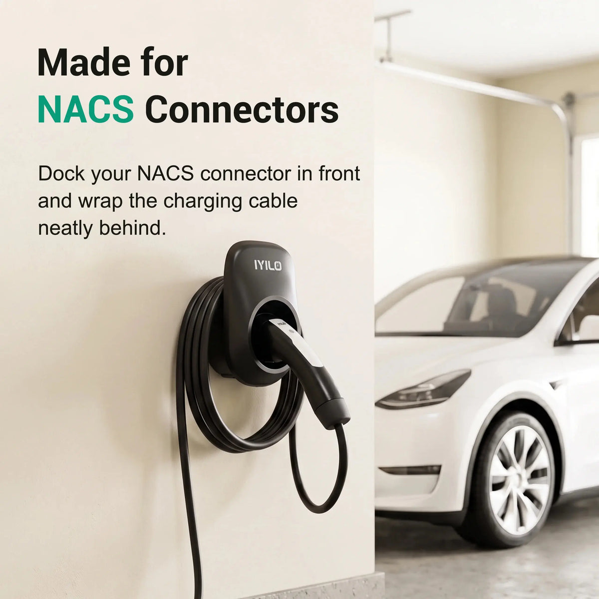 IYILO J3400 EV Charger Connector Holster IYILO