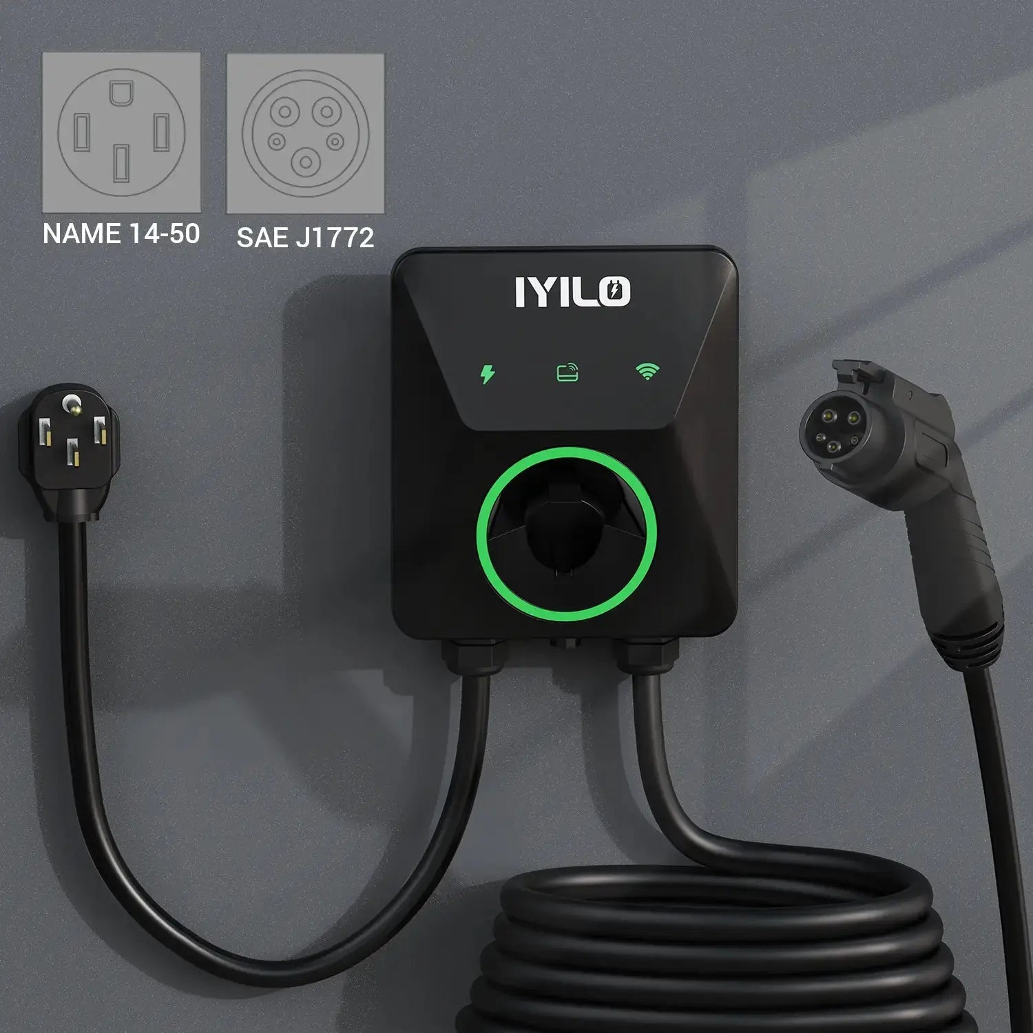 IYILO Level 2 EV Charger Plug In - 40A - IYILO