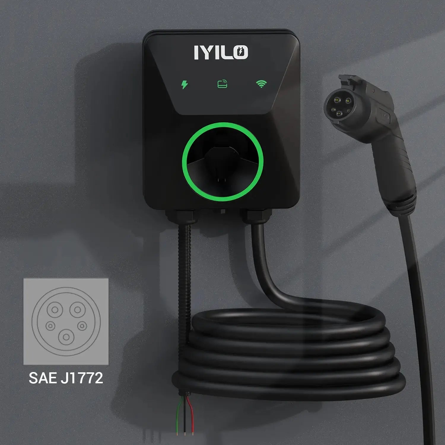 IYILO Pro Level 2 EV Charger Hardwired - 48A - IYILO