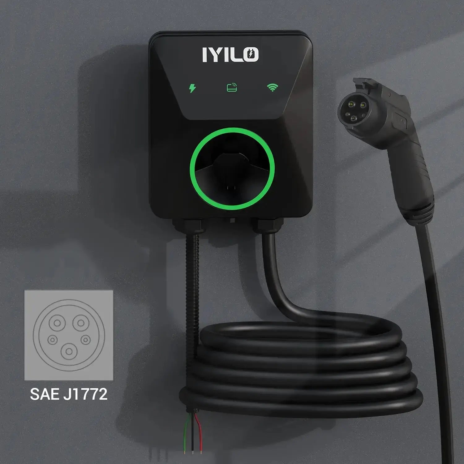 IYILO Pro Level 2 EV Charger Hardwired - 48A - IYILO