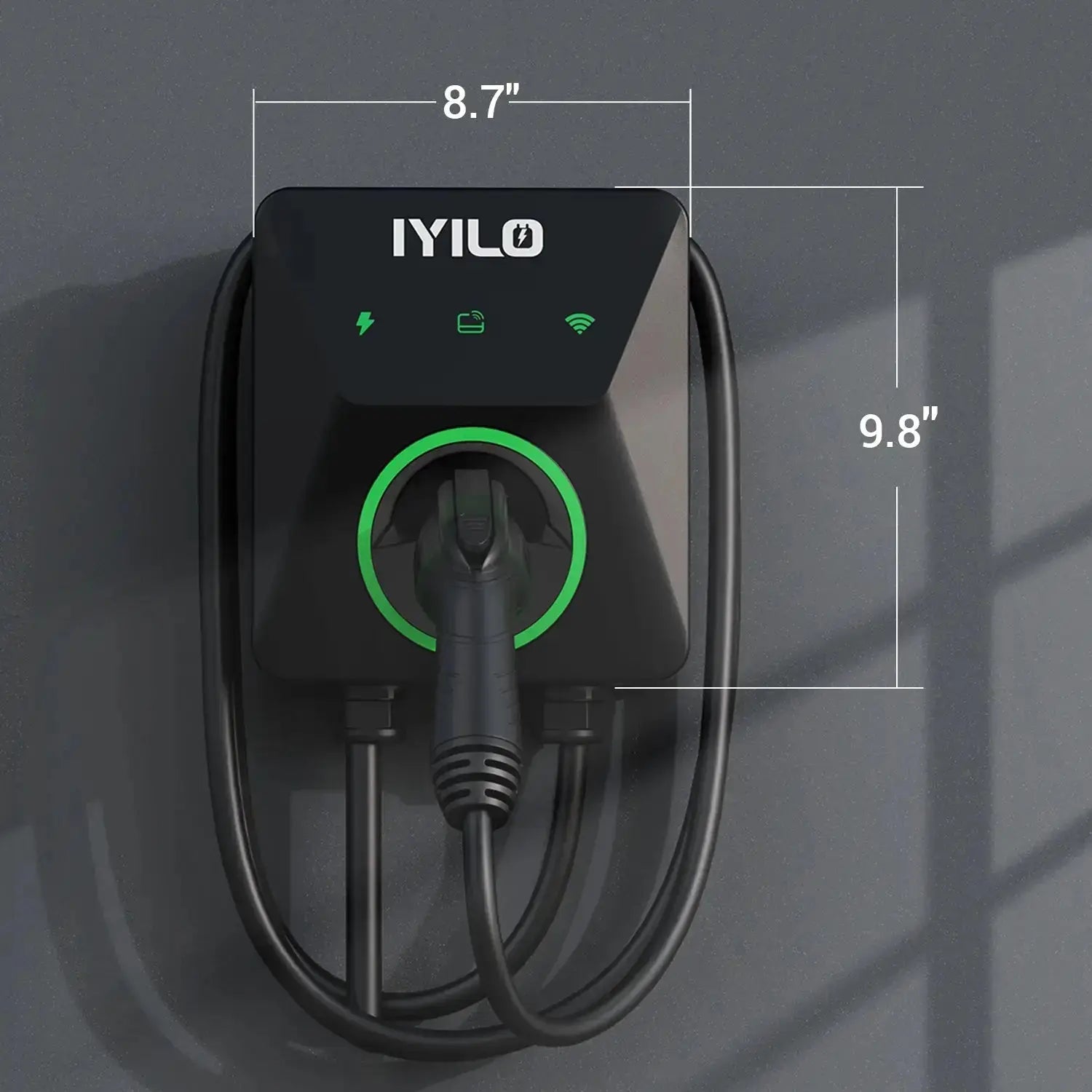 IYILO Pro Level 2 EV Charger Hardwired with energy meter - 48A - IYILO