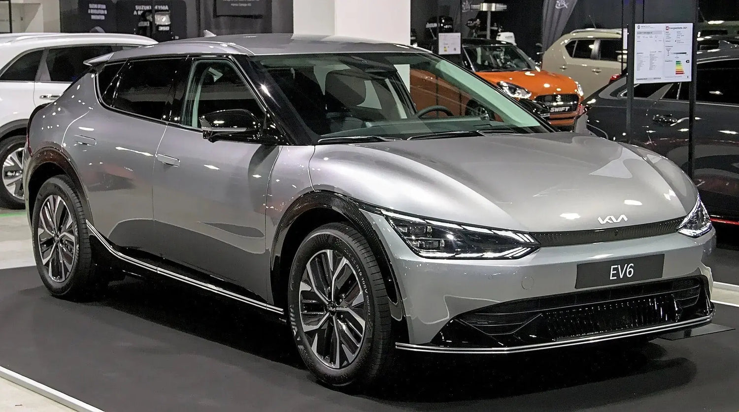 KIA EV6 with IYILO Level 2 charger