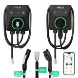 IYILO Dual Level 2 EV Charger Bundle – NACS(J3400) + J1772 – 48A Hardwired
