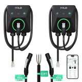 IYILO Dual Level 2 EV Charger Bundle – NACS(J3400) + NACS(J3400) – 48A Hardwired