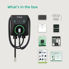 IYILO Level 2 EV Charger NACS (J3400)Hardwired – 48A IYILO