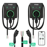 IYILO Dual Level 2 EV Charger Bundle – J1772 + J1772 With Power Sharing – 48A Hardwired - IYILO