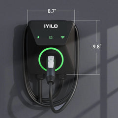 IYILO Pro EV Charger level 2 NACS(J3400)Hardwired with energy meter - 48A IYILO