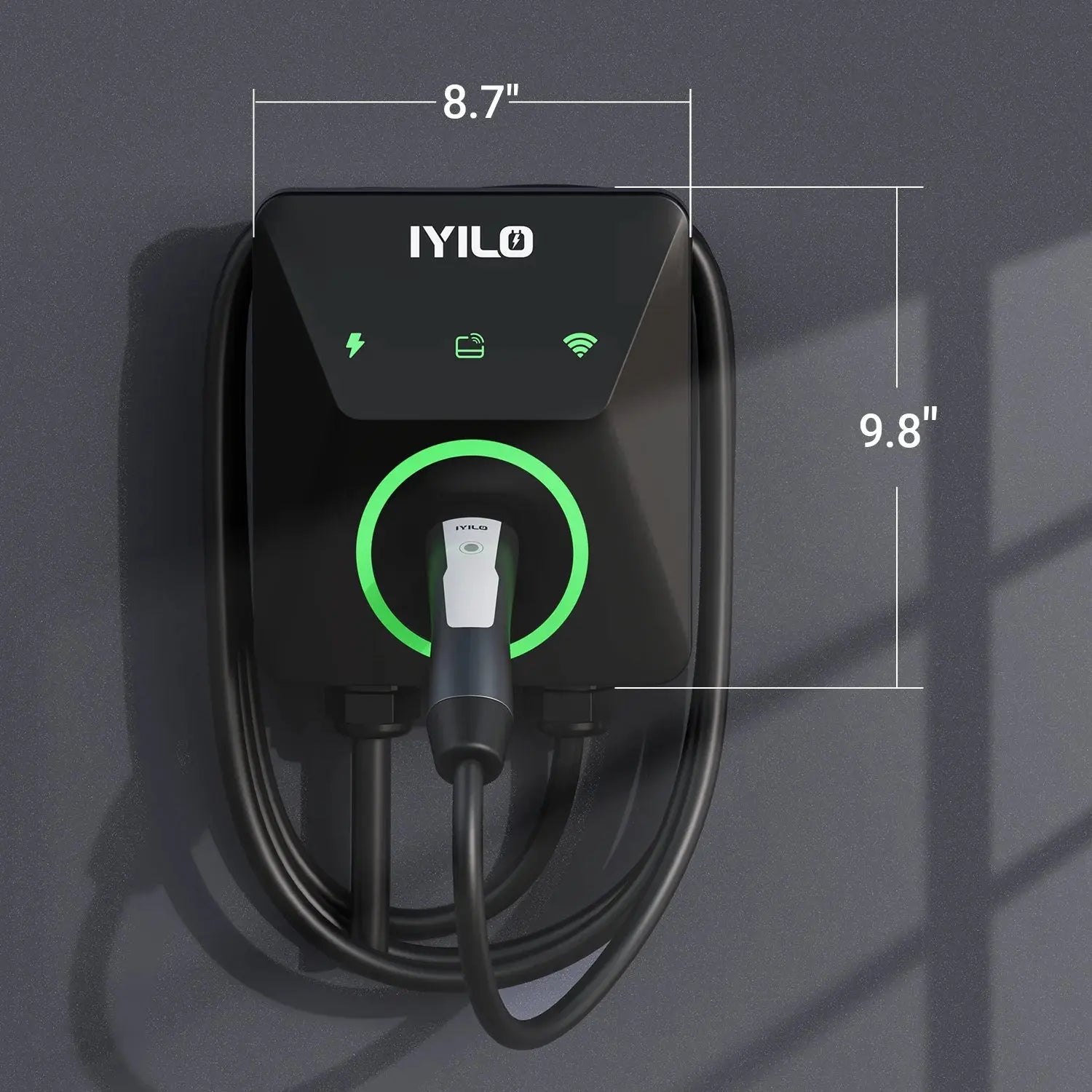 IYILO Level 2 EV Charger NACS (J3400)Hardwired – 48A IYILO