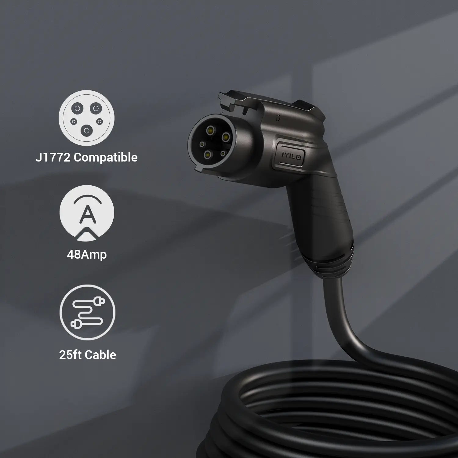 IYILO Pro Level 2 EV Charger Hardwired - 48A - IYILO